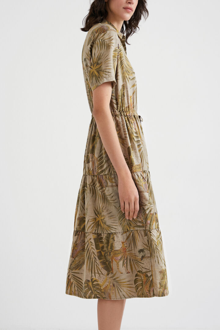 Vestido Tencel ™ camoflower | Desigual