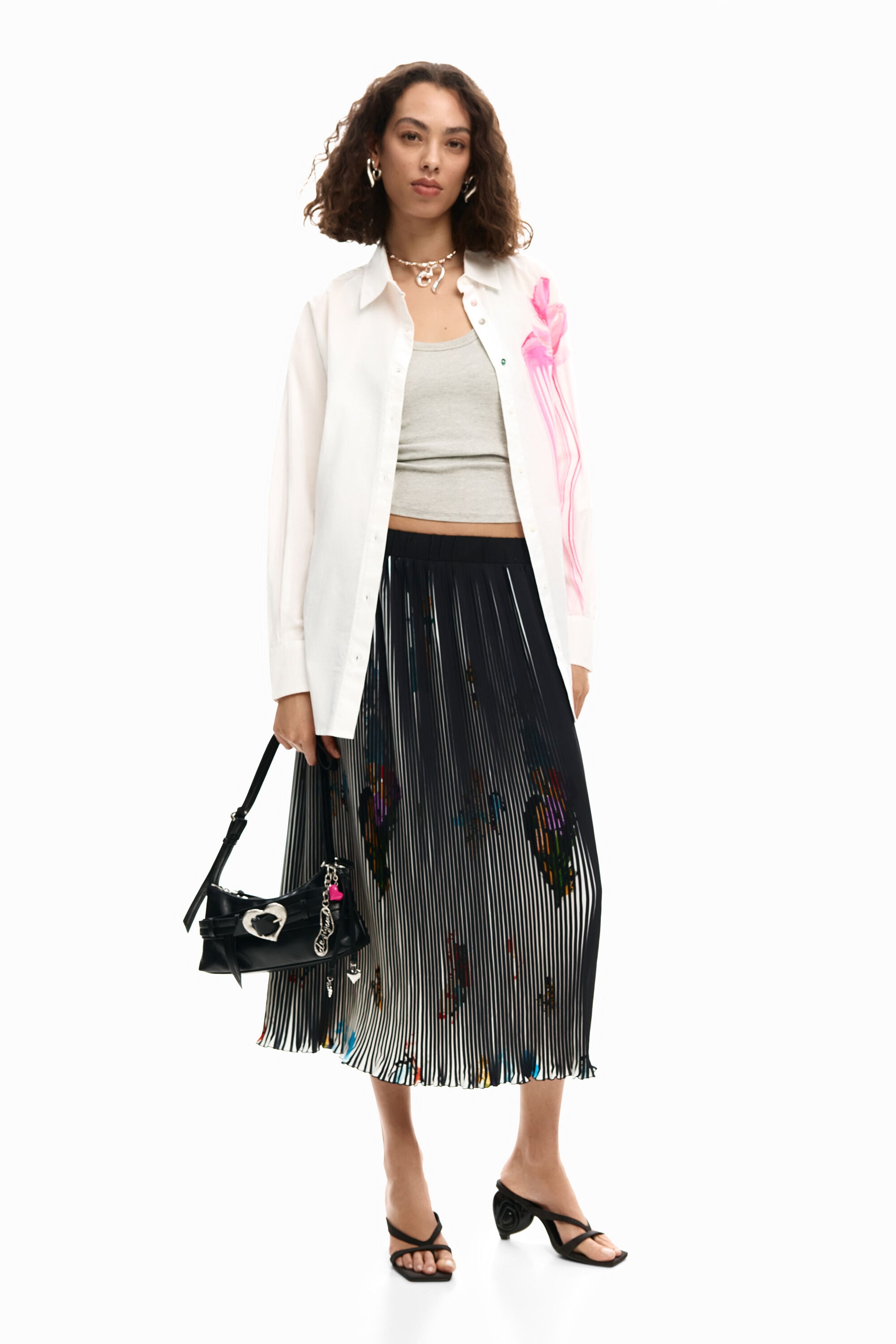 Small zalio bag black women's accessories I Desigual.com