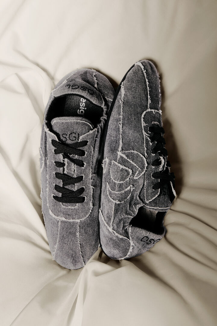 Denim Studio Logo Sneaker