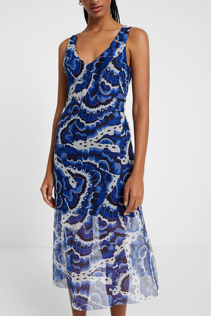 Straight midi-dress | Desigual
