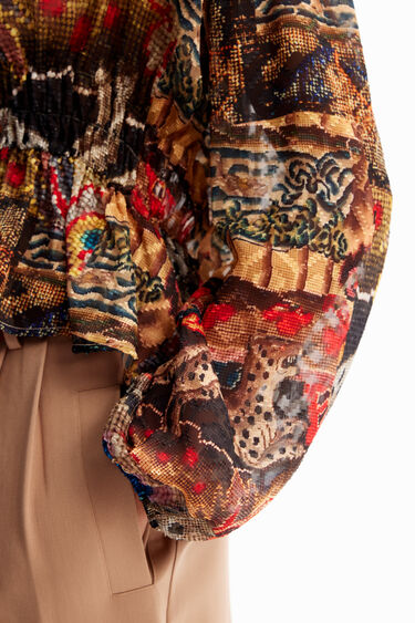 M. Christian Lacroix tapestry blouse | Desigual