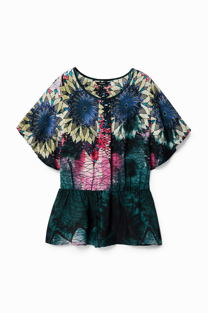 Blusa tie dye mandalas
