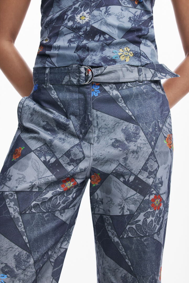 Patchwork pants | Desigual