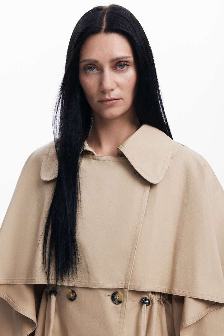 Gabardine mit Fledermausärmeln Maitrepierre | Desigual
