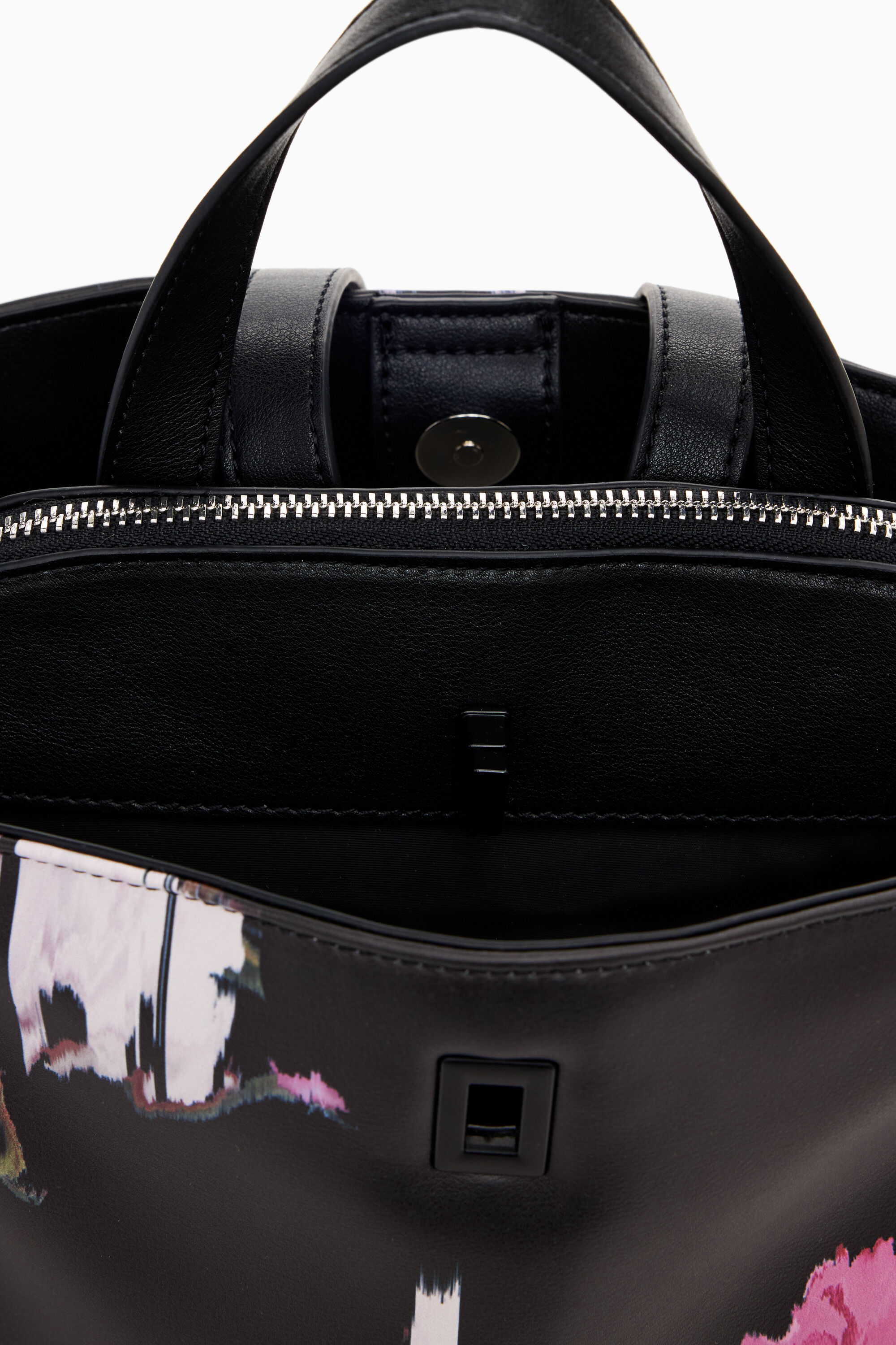 Mini faux leather backpack women s I Desigual