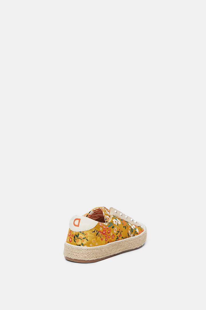 Zapatillas suela esparto flores | Desigual