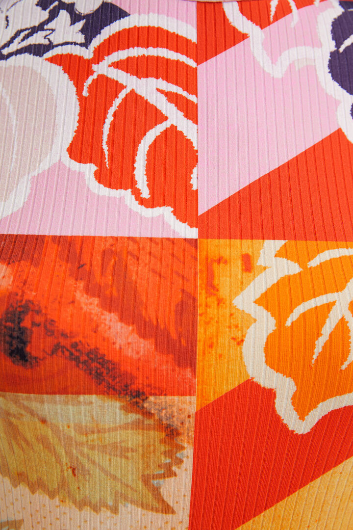 T-shirt côtelé M. Christian Lacroix | Desigual