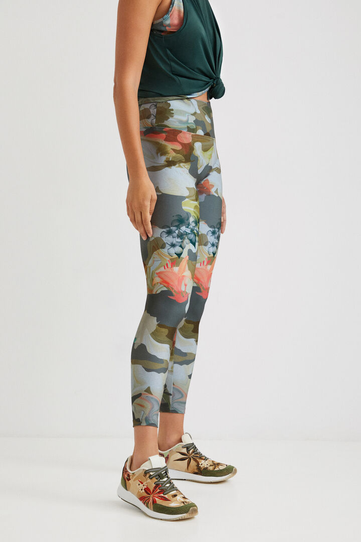 Leggings Camoflower-Muster | Desigual