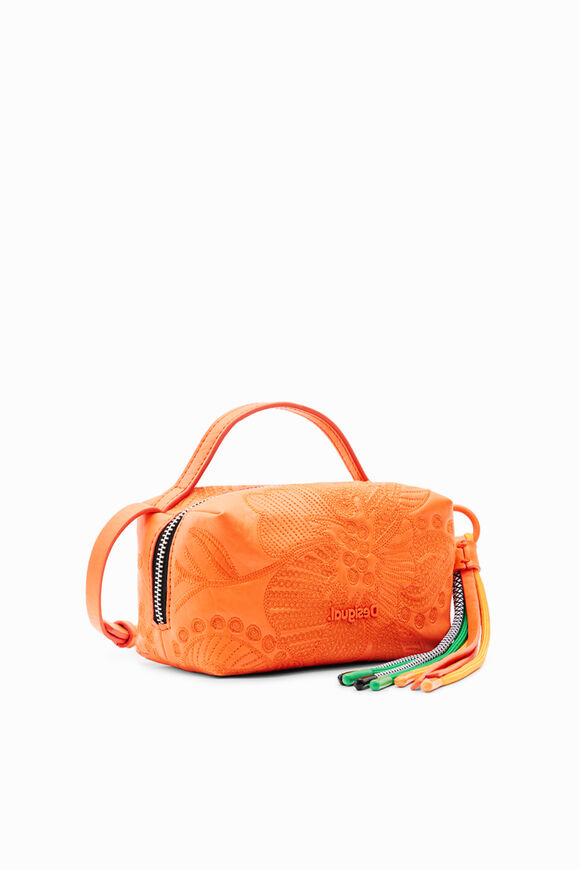 Bandolera mini flores bordadas
