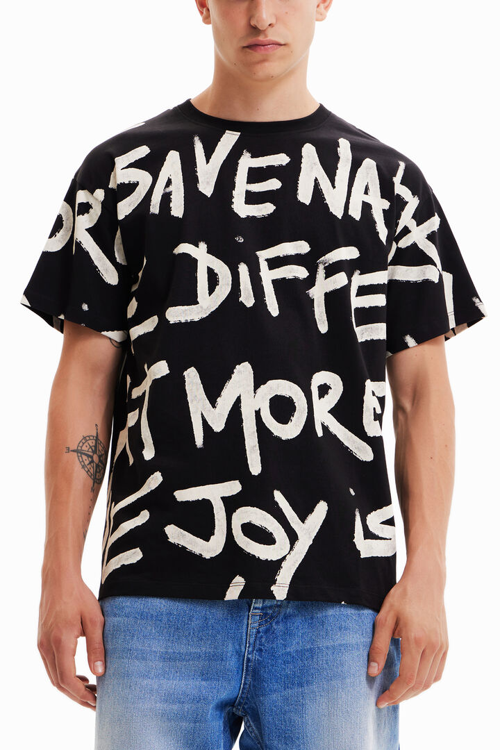 Oversize words T-shirt | Desigual