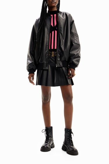 Jaqueta bomber reversible María Escoté | Desigual
