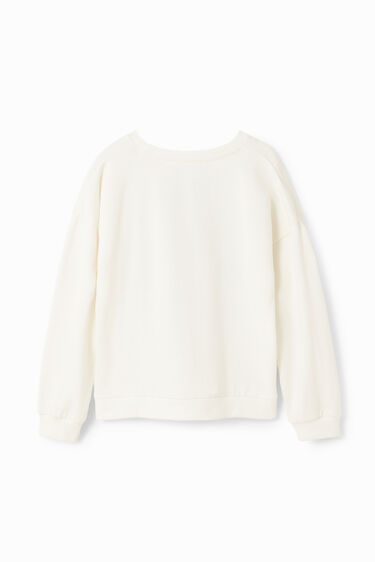 Sweater Blumen Logo | Desigual