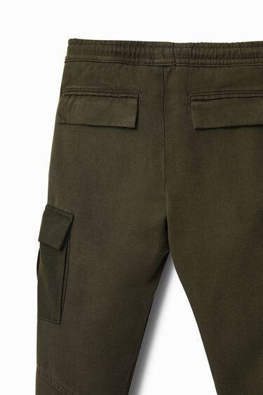 Drawstring cargo trousers | Desigual.com