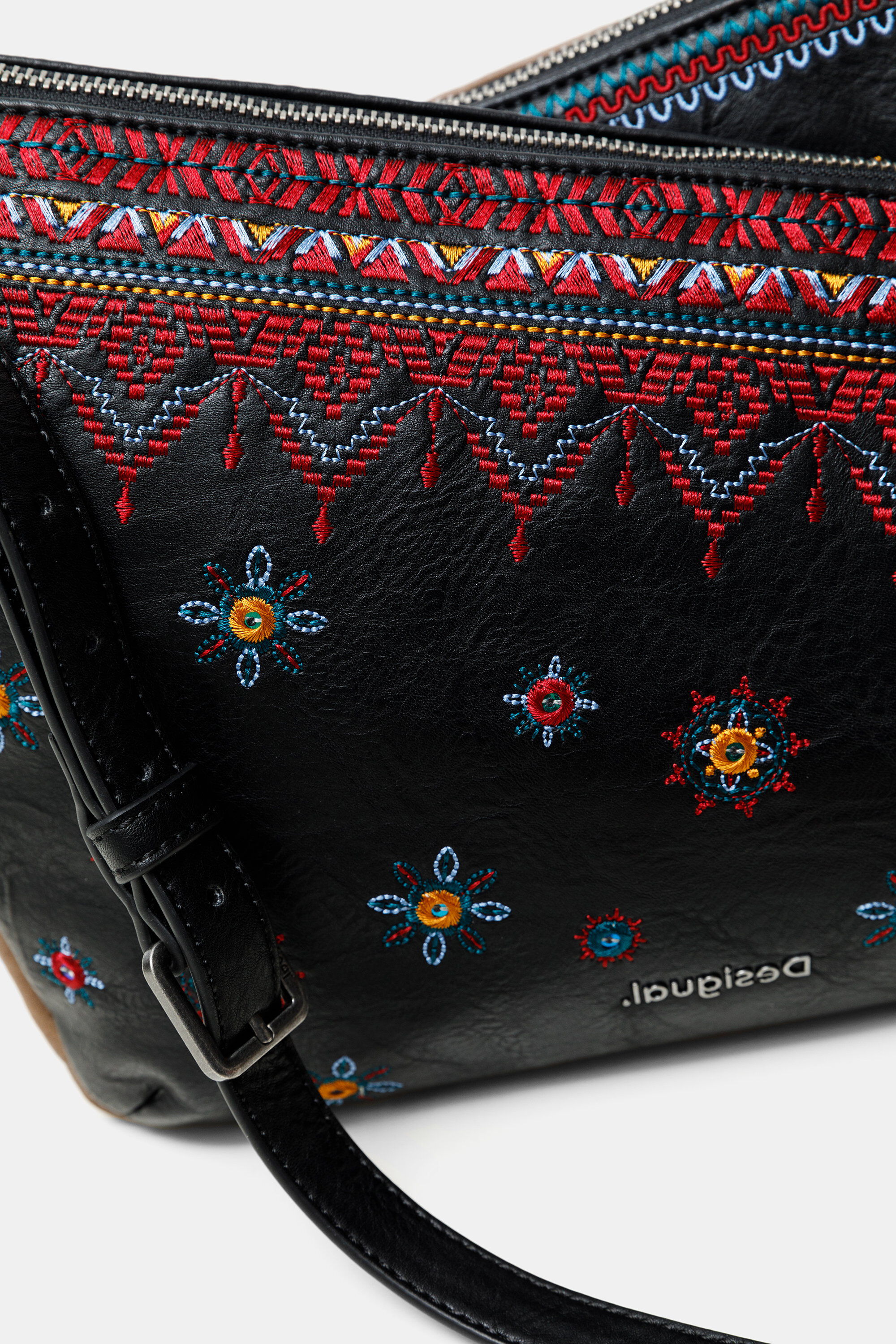 Sac croisé boho desigual Clearance