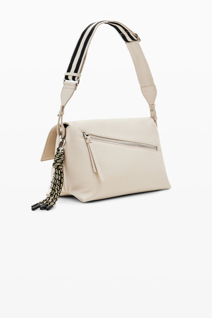 Sac à bandoulière moyen demi-logo | Desigual