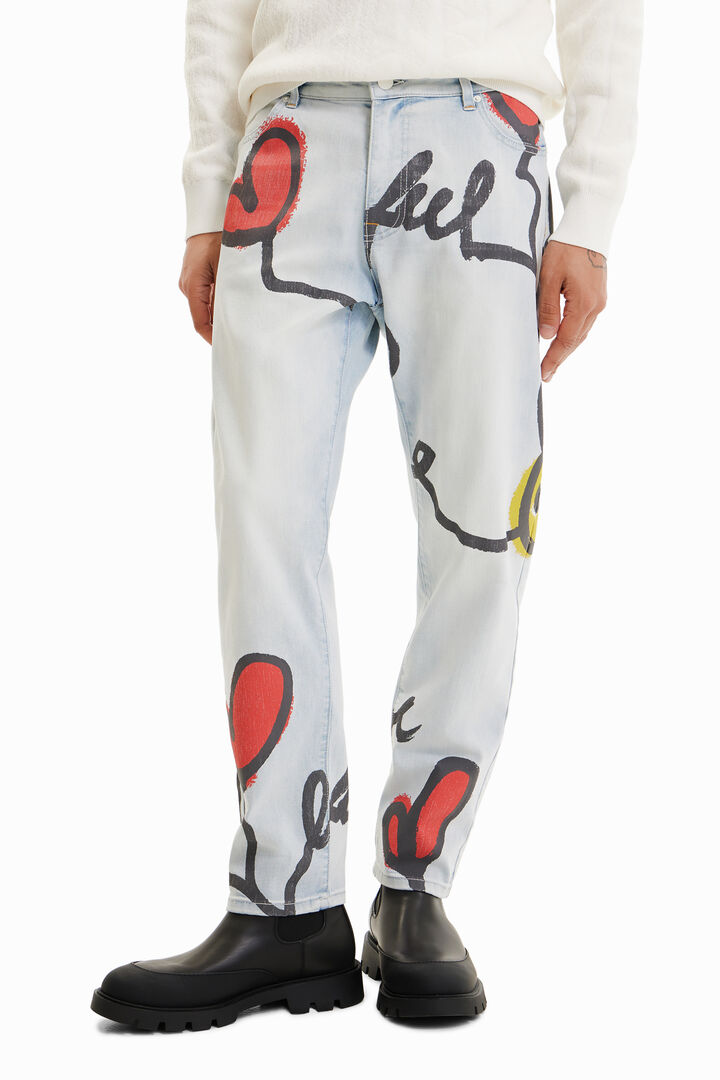 Heart straight jeans | Desigual