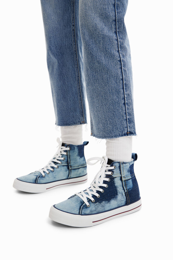 Sneakers altas denim | Desigual