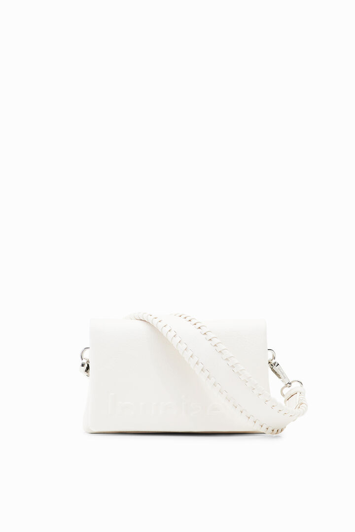 Mini half-logo crossbody bag | Desigual