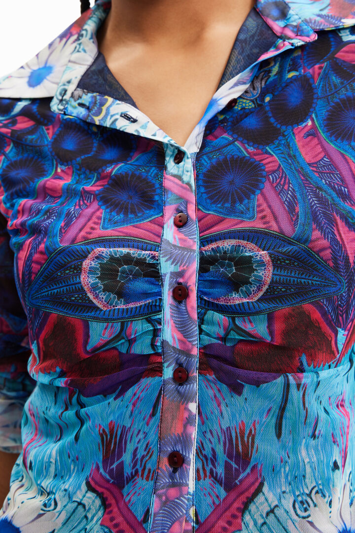 Camicia corta slim M. Christian Lacroix | Desigual