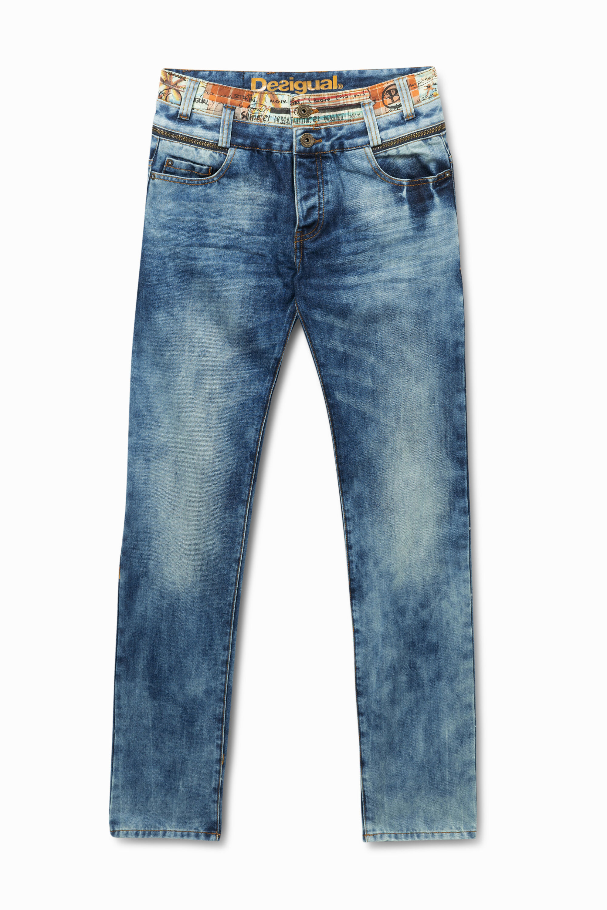 Desigual Diego Jeans Blue 36 desigual kopen in de aanbieding