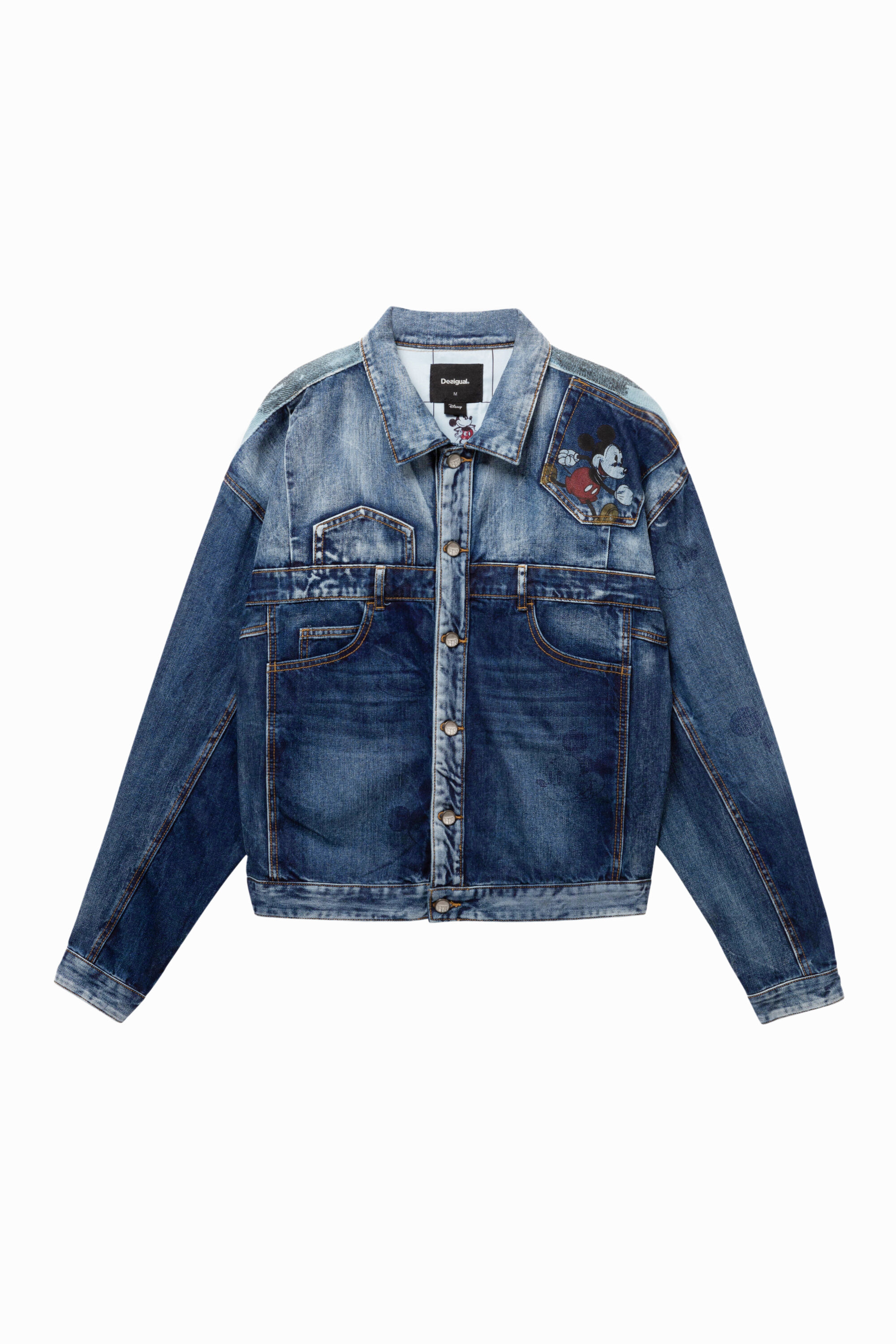 Desigual Mickey Jas Blue desigual kopen in de aanbieding