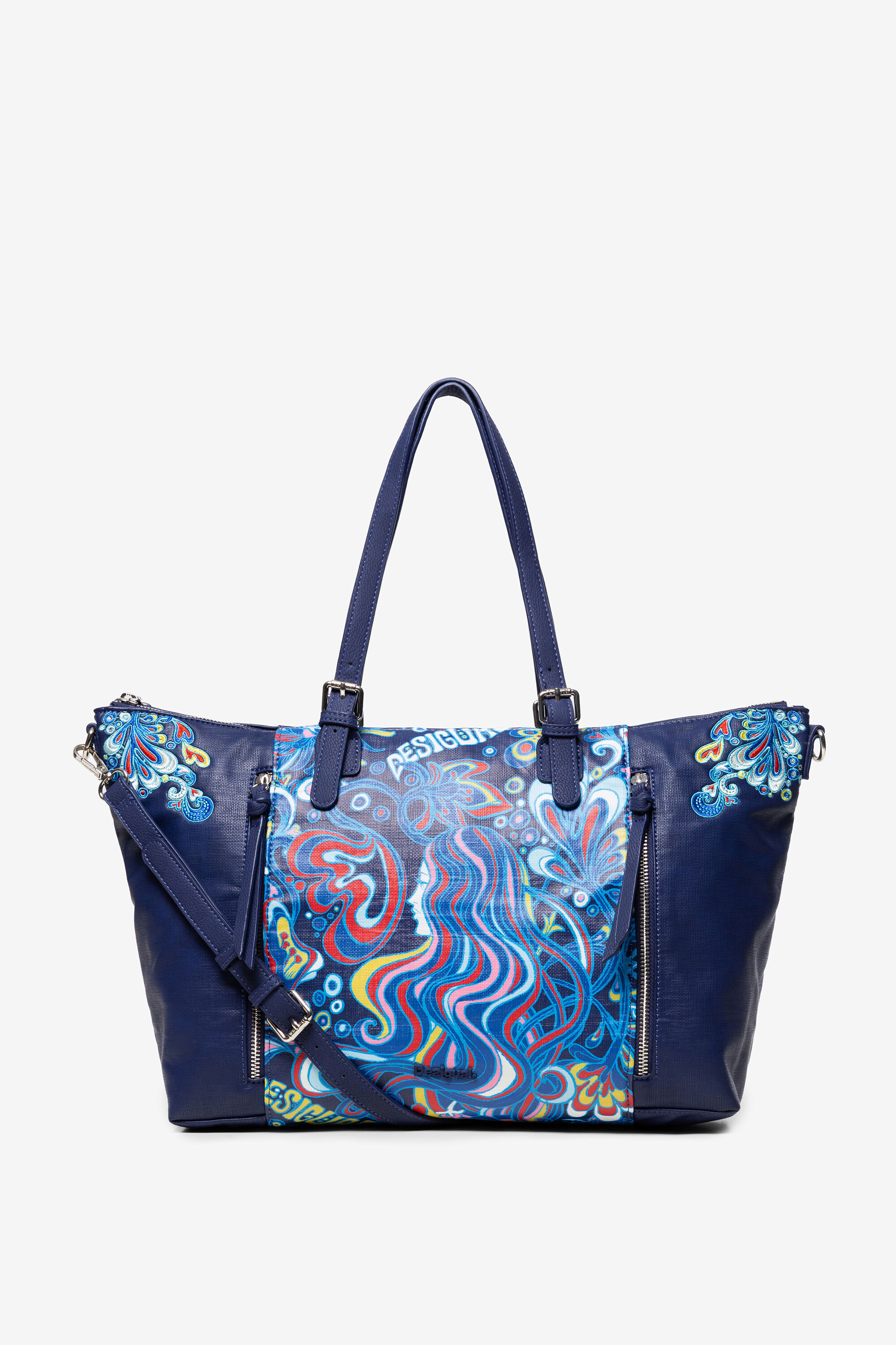 Desigual Blauwe Tas Psicoldelia Verona Blue Je desigual kopen in de aanbieding