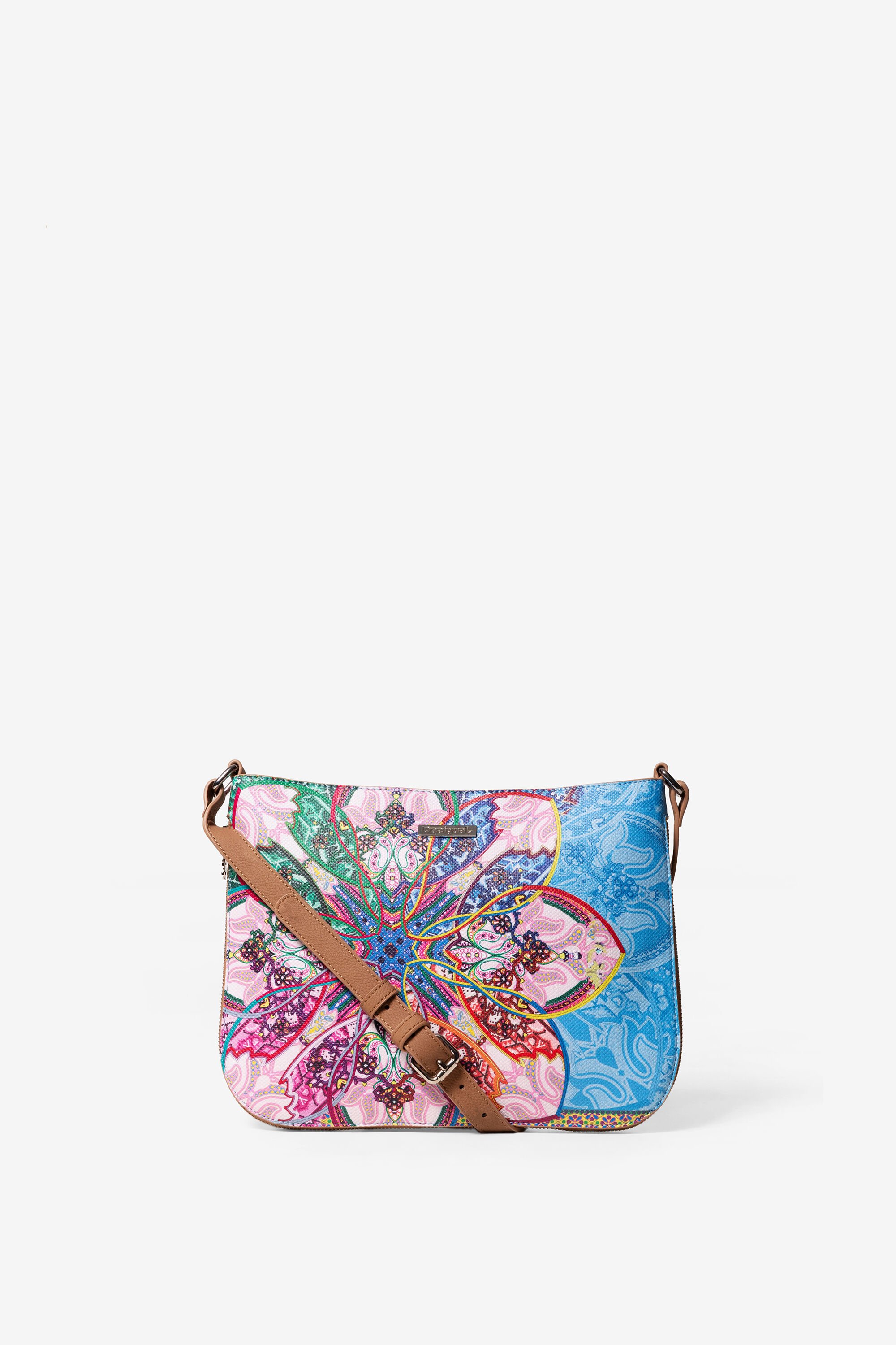 Desigual Schoudertas Mexican Cards Molina Blue Je desigual kopen in de aanbieding