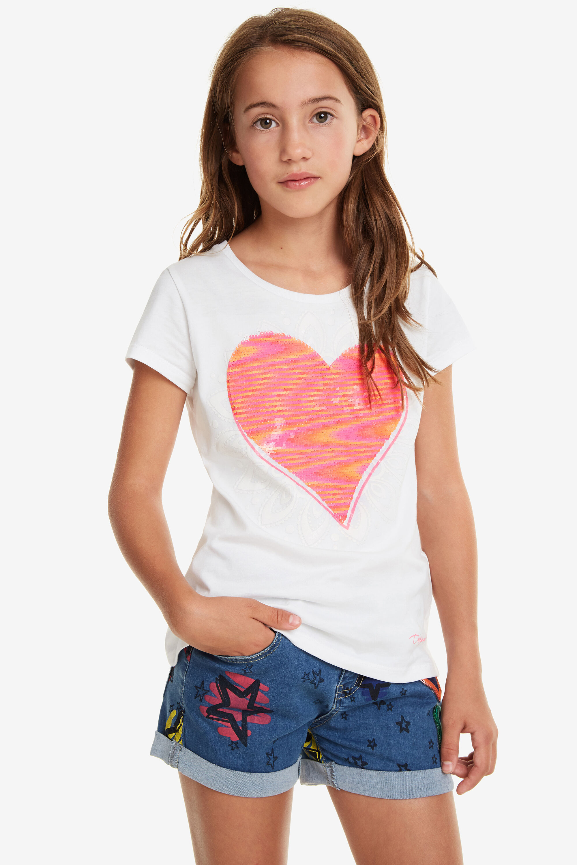 Desigual T Shirt Omkeerbare Pailletten White 78 desigual kopen in de aanbieding Desigual T Shirt Omkeerbare Pailletten White 78 desigual kopen in de aanbieding