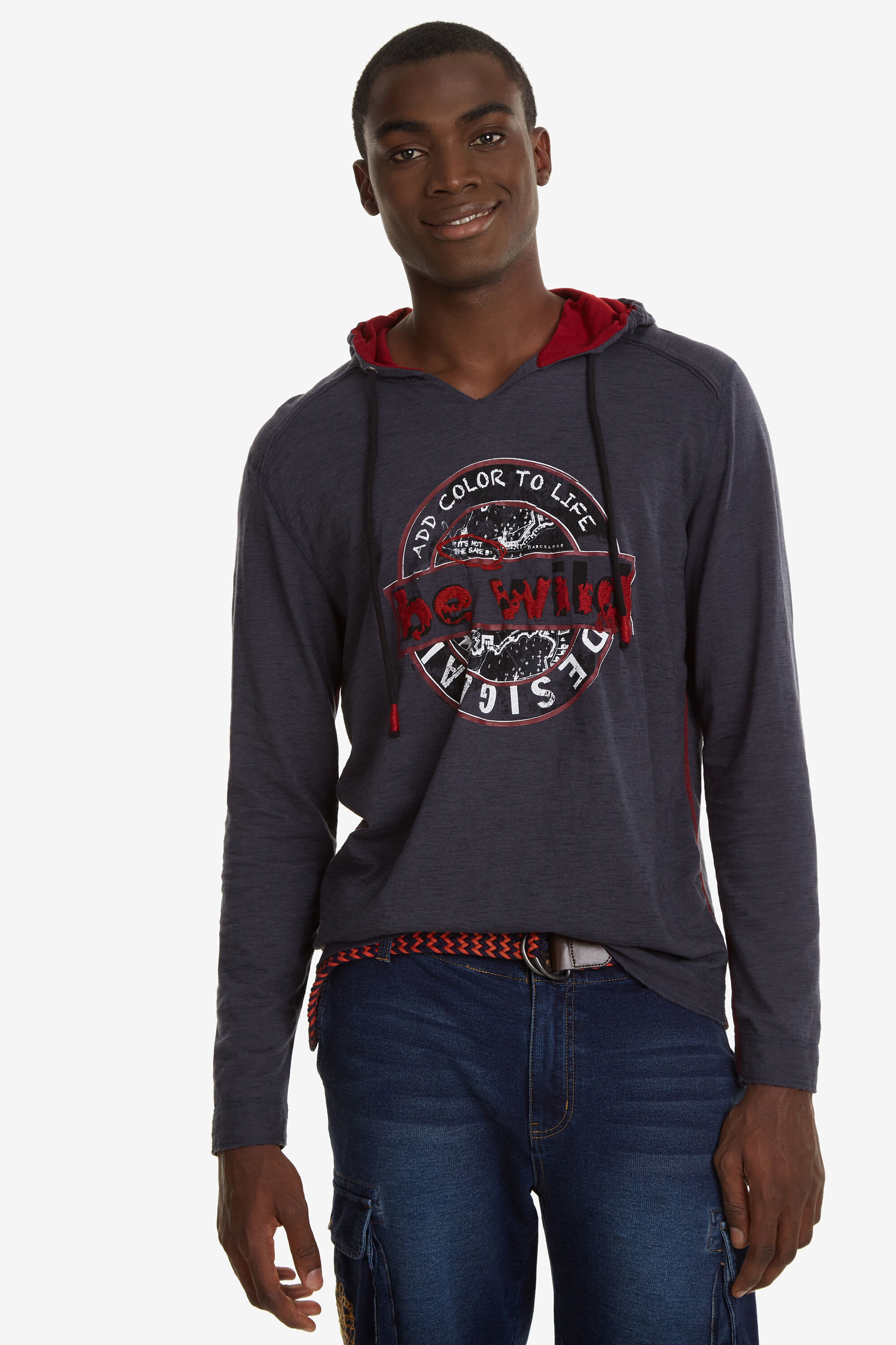 Desigual Sweater Capuchon Print Tolco Black Xxl desigual kopen in de aanbieding Desigual Sweater Capuchon Print Tolco Black Xxl desigual kopen in de aanbieding