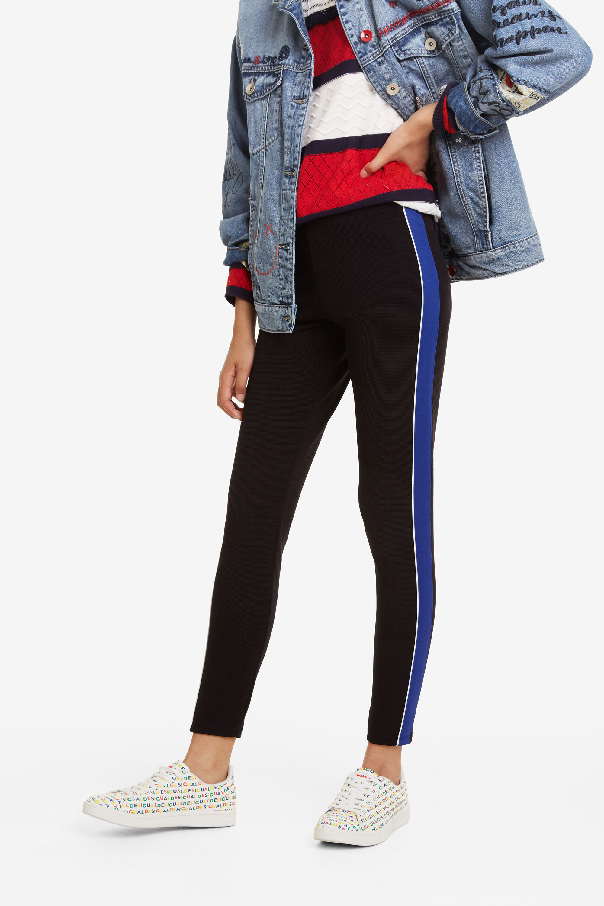 Desigual Legging Activewear Sandalo Black desigual kopen in de aanbieding