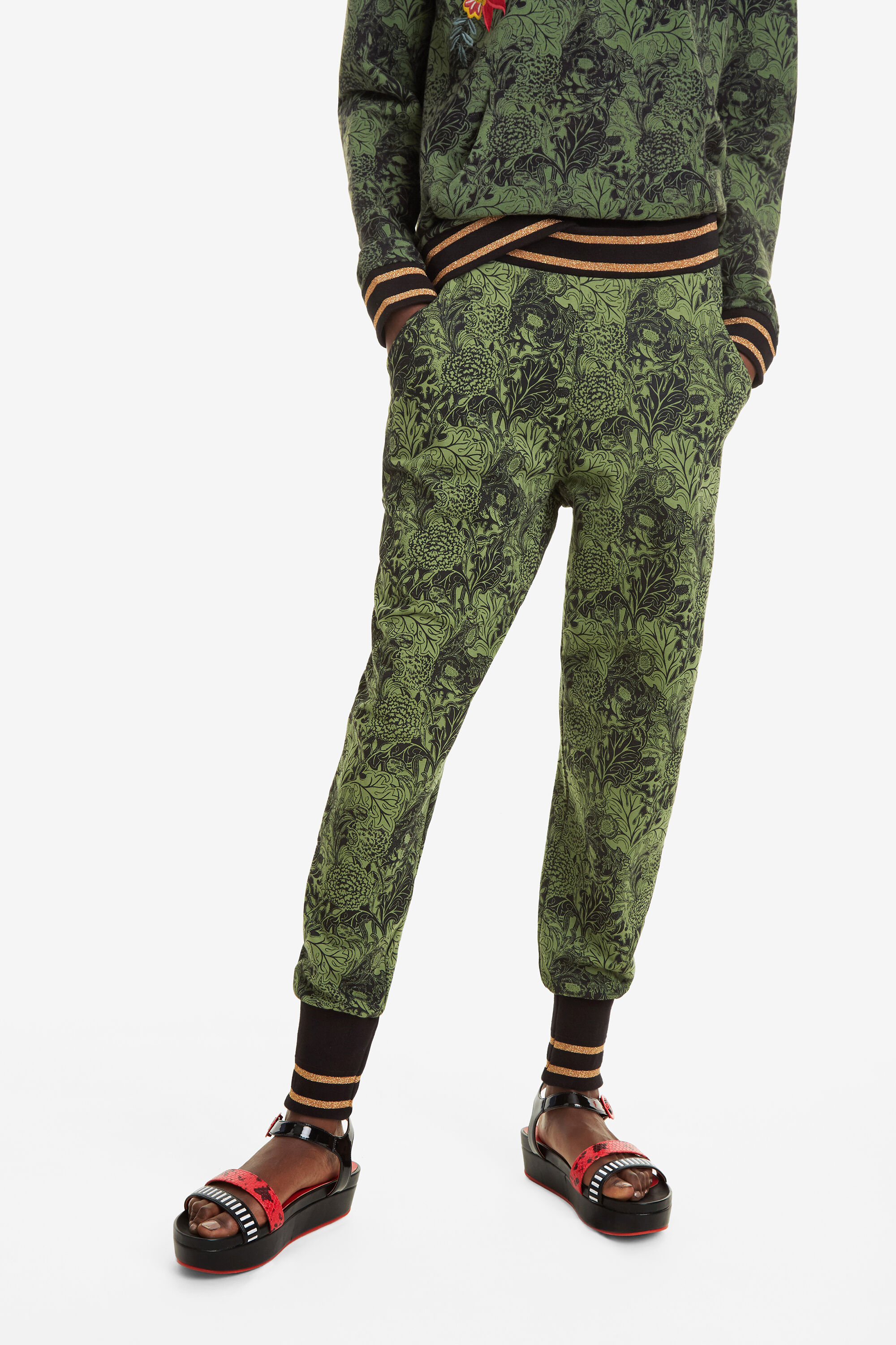 Desigual Joggingbroek Alba Black desigual kopen in de aanbieding