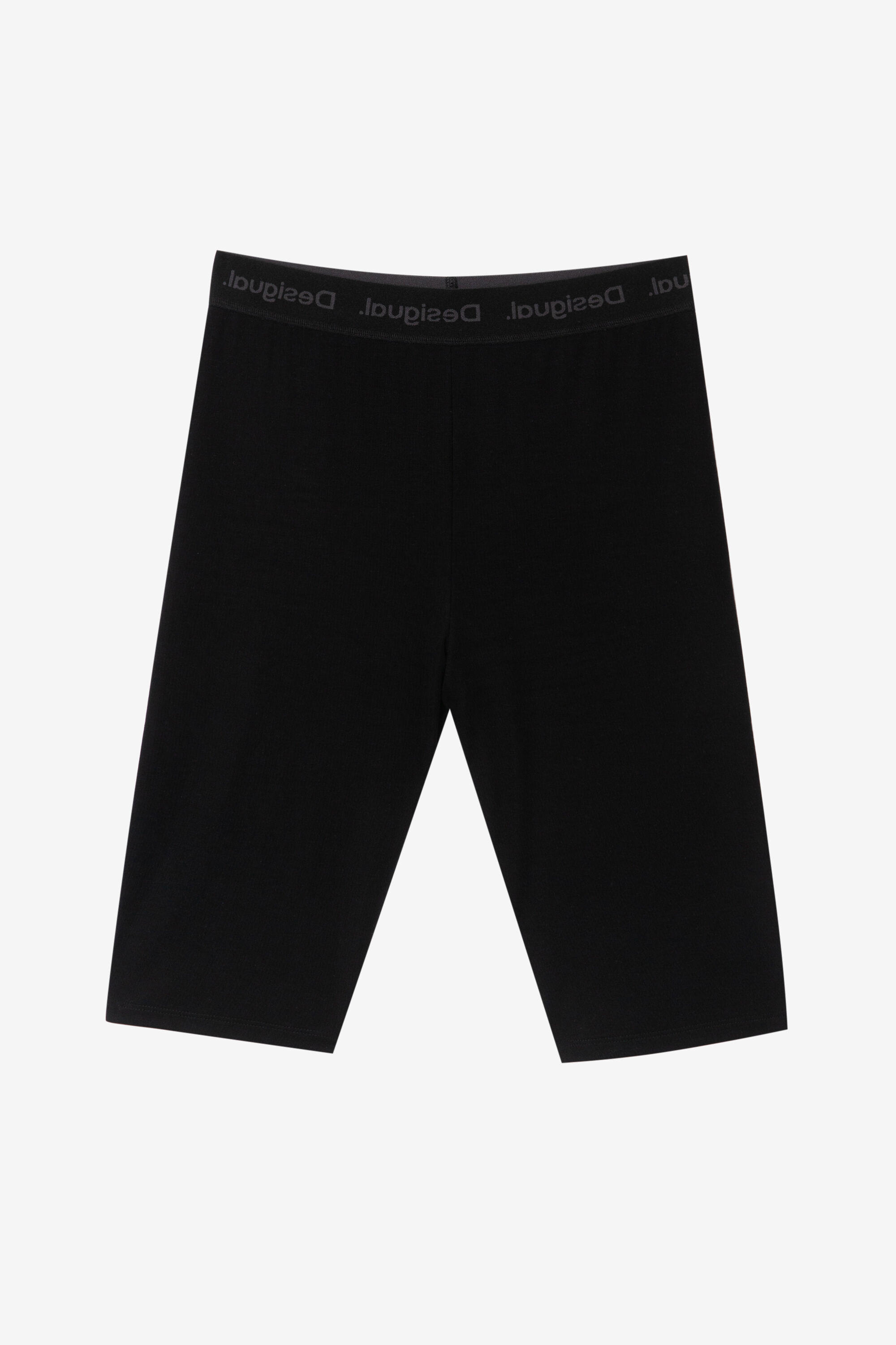 Desigual Fietslegging Met Elastische Tailleband Black desigual kopen in de aanbieding