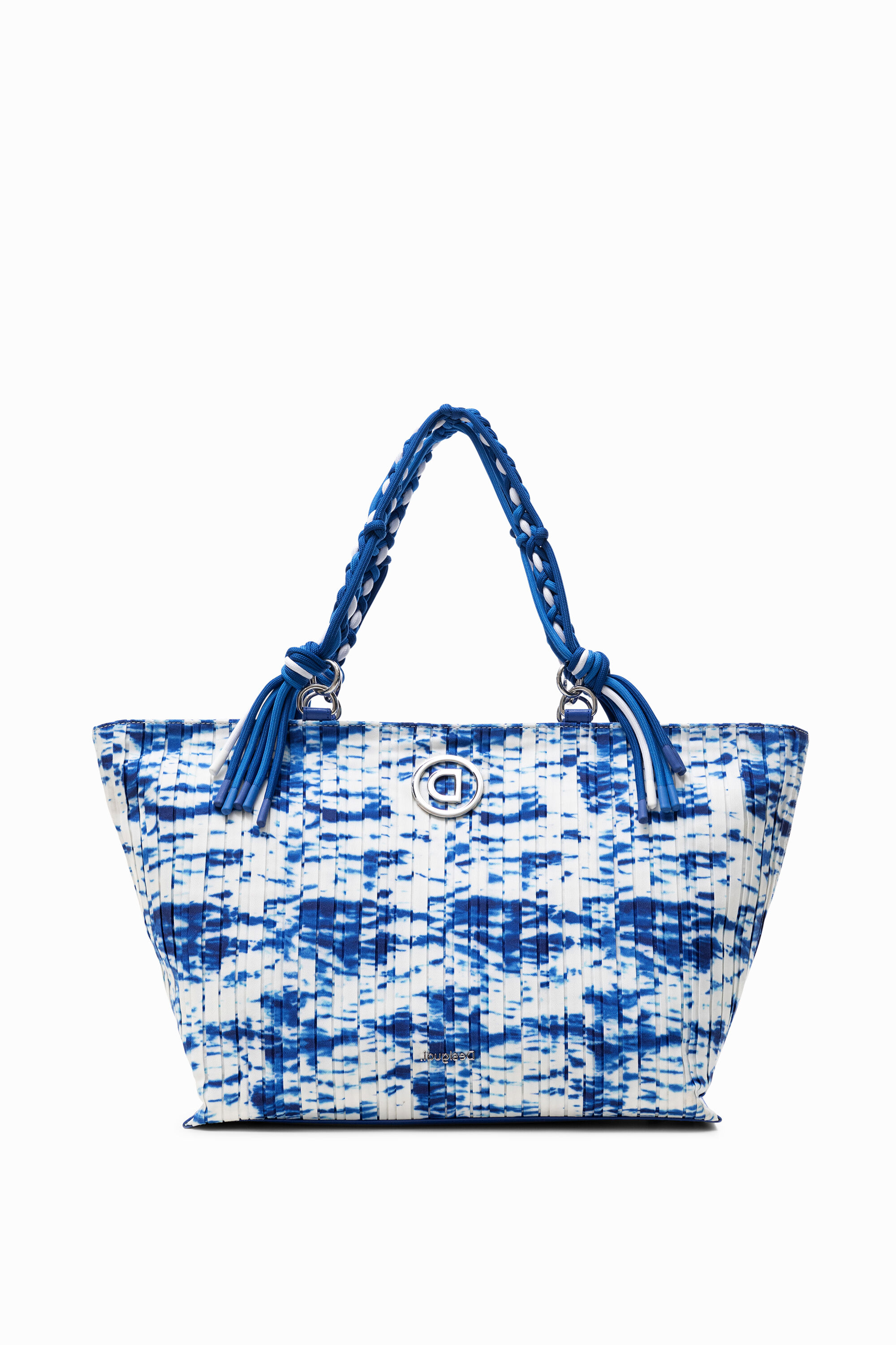 Sac plissé à vagues marines - BLUE - U