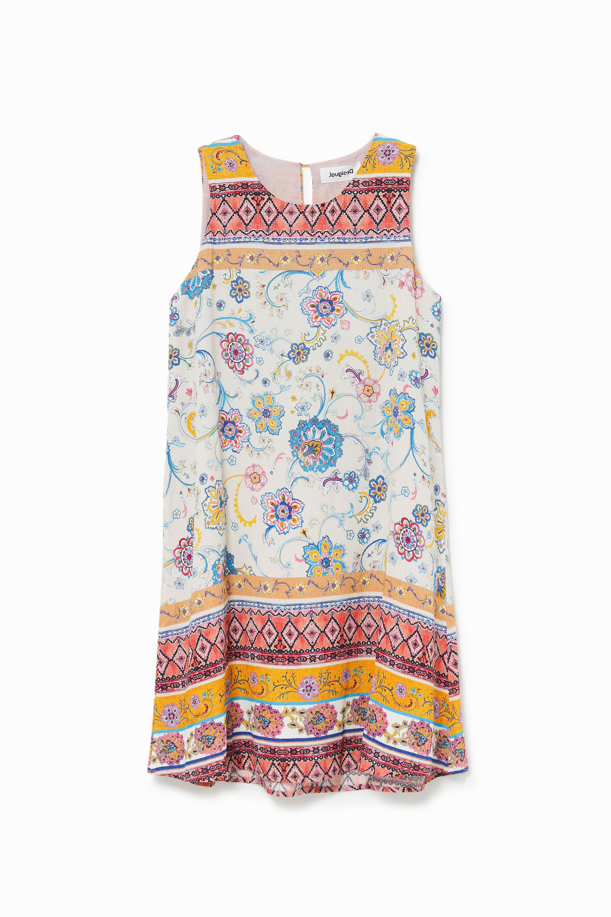 Robe courte viscose - RED - L