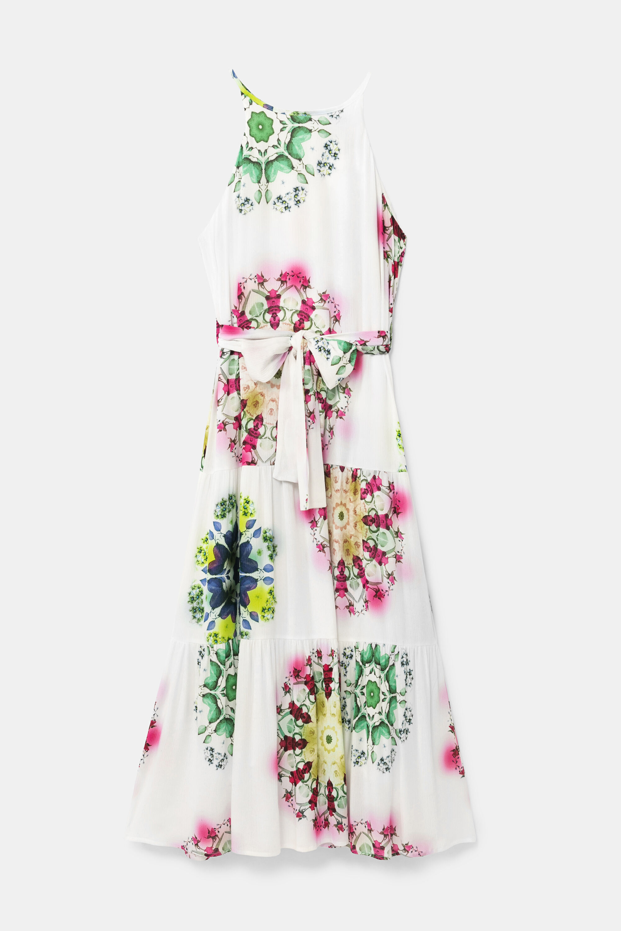 Robe longue kaléidoscope - WHITE - L