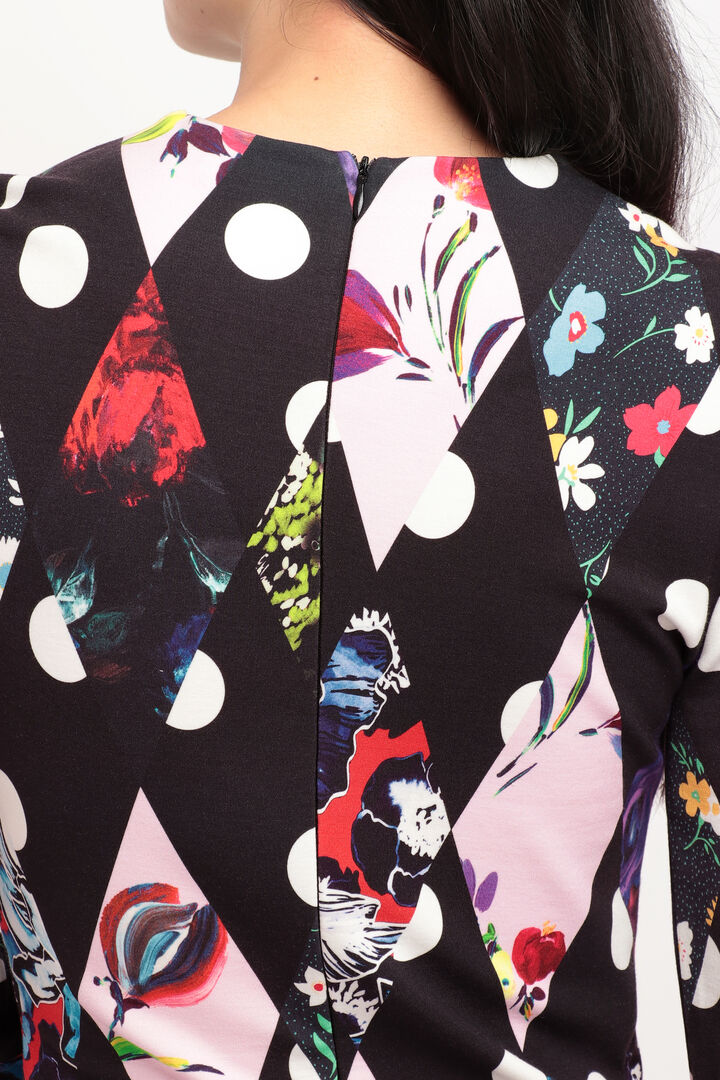 
ひし形 スリムショートワンピース | Desigual