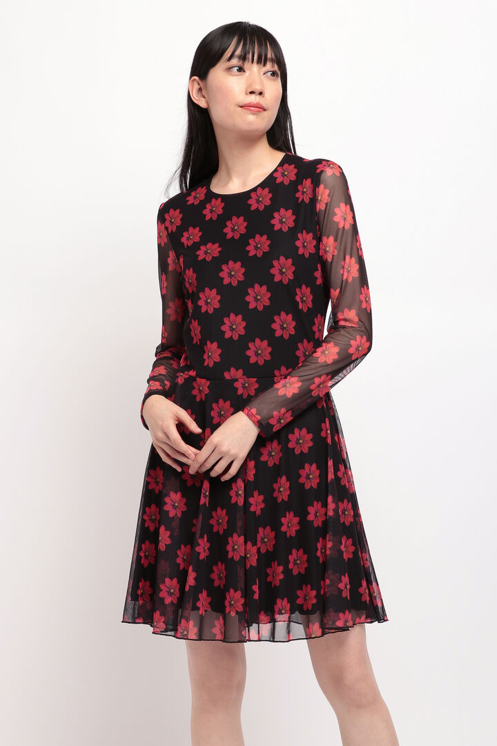 
花柄 ショートワンピース