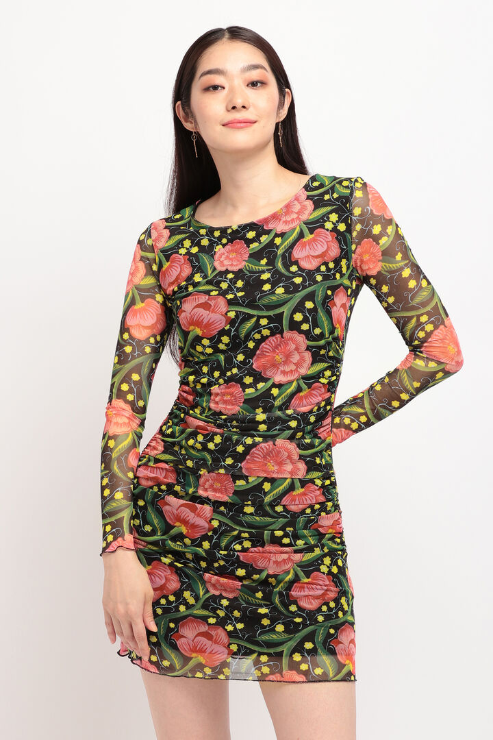 
裏地付き スリムワンピース | Desigual