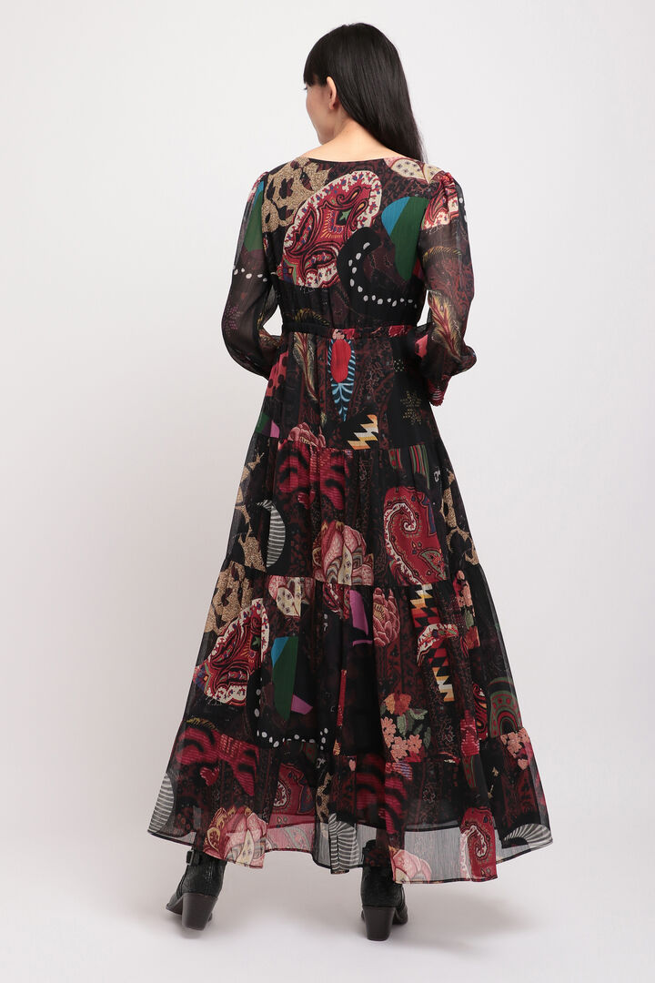 
ボーホー ロングワンピース | Desigual