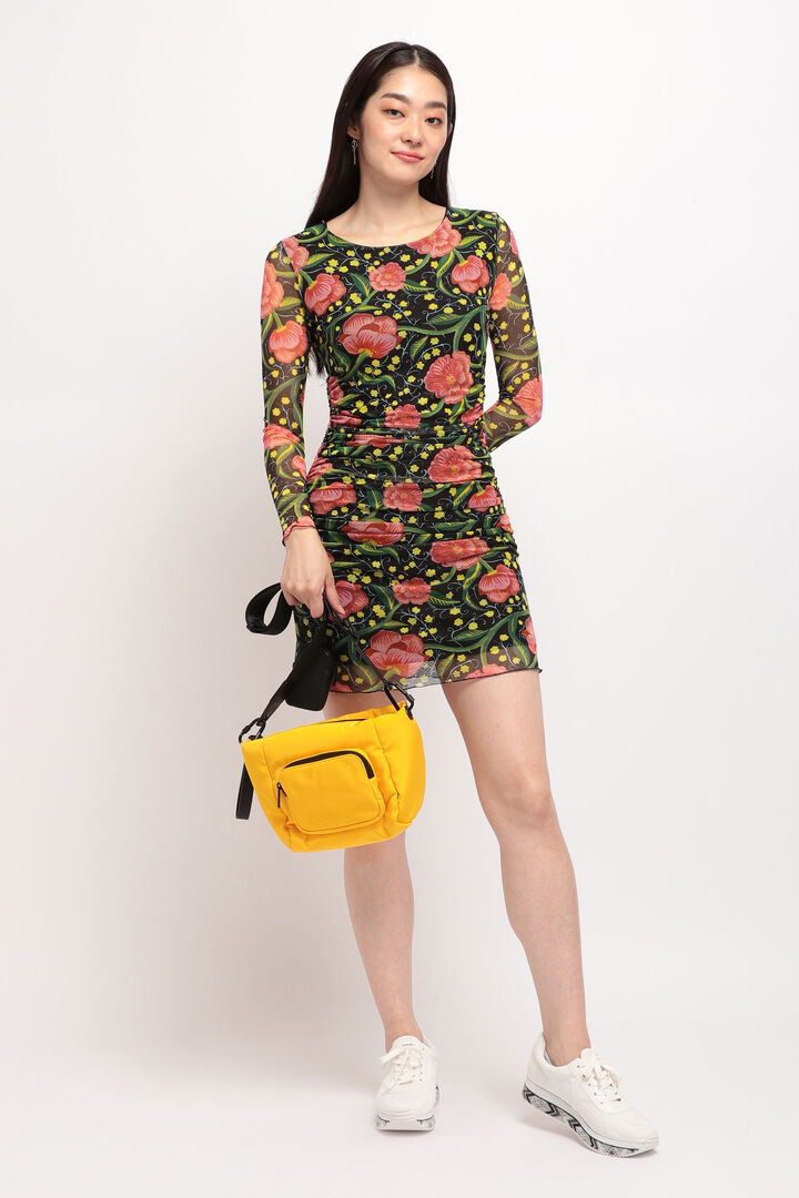 
裏地付き スリムワンピース | Desigual