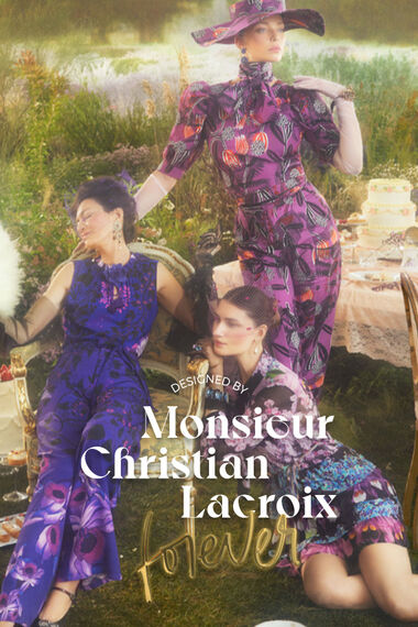 Designed by Mr. Christian Lacroix SS21